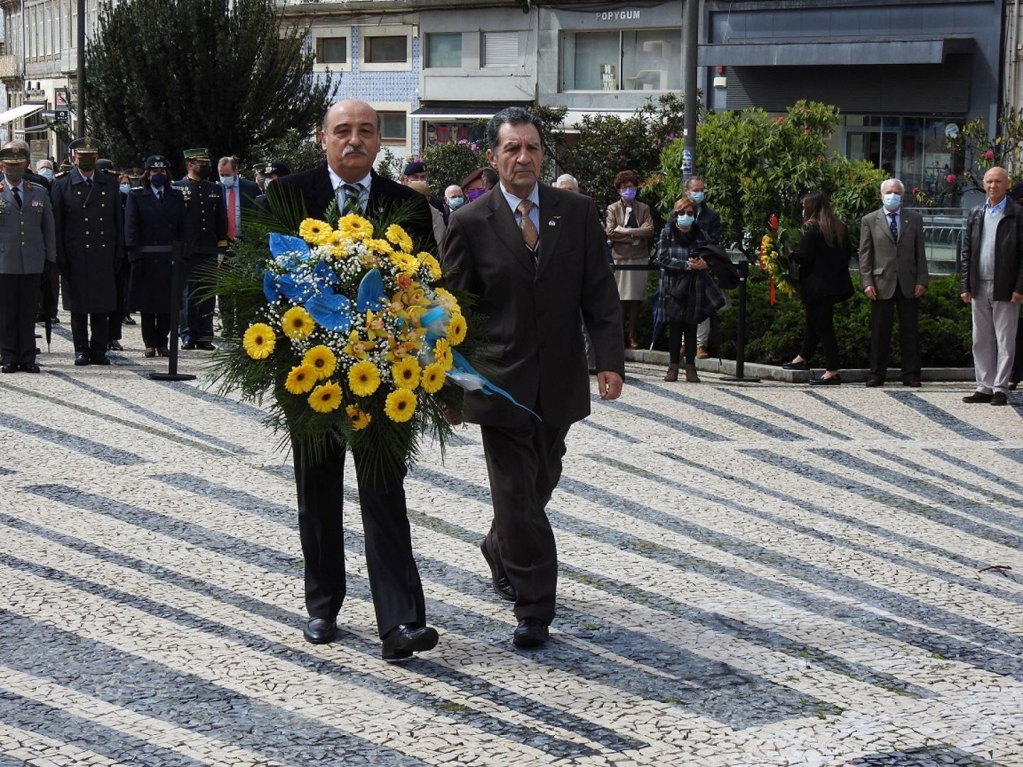 Ncleo do Porto da A.E.F.A. presente na cerimnia comemorativa do Dia Do Combatente